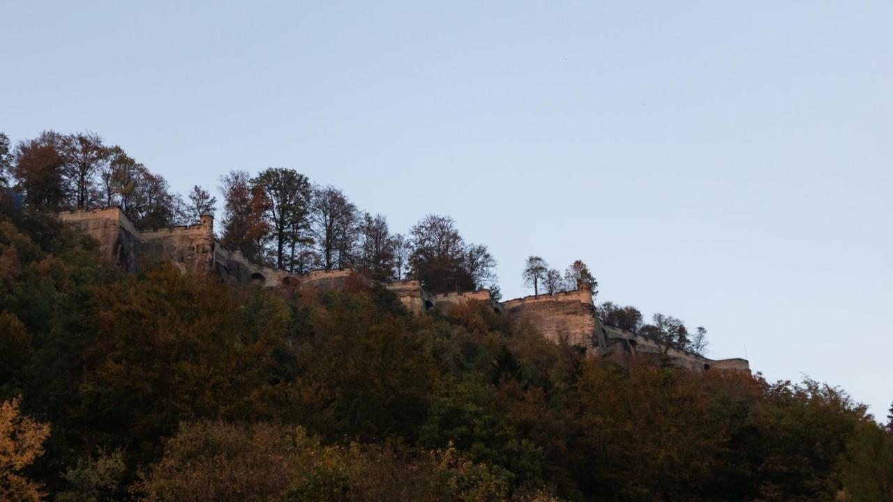 Ferienwohnung Sorgatz Konigstein an der Elbe Luaran gambar