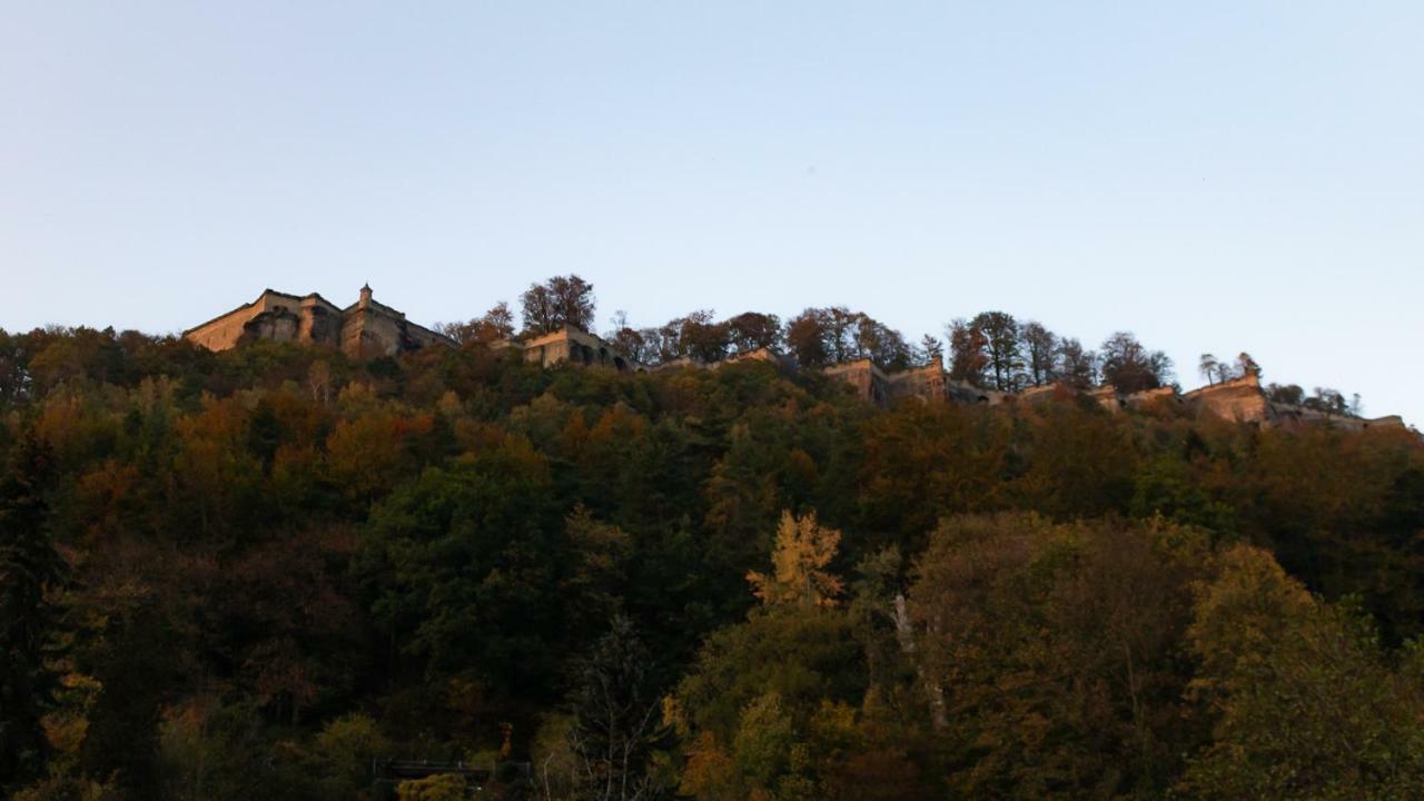 Ferienwohnung Sorgatz Konigstein an der Elbe Luaran gambar