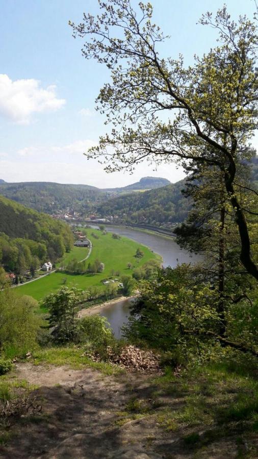 Ferienwohnung Sorgatz Konigstein an der Elbe Luaran gambar